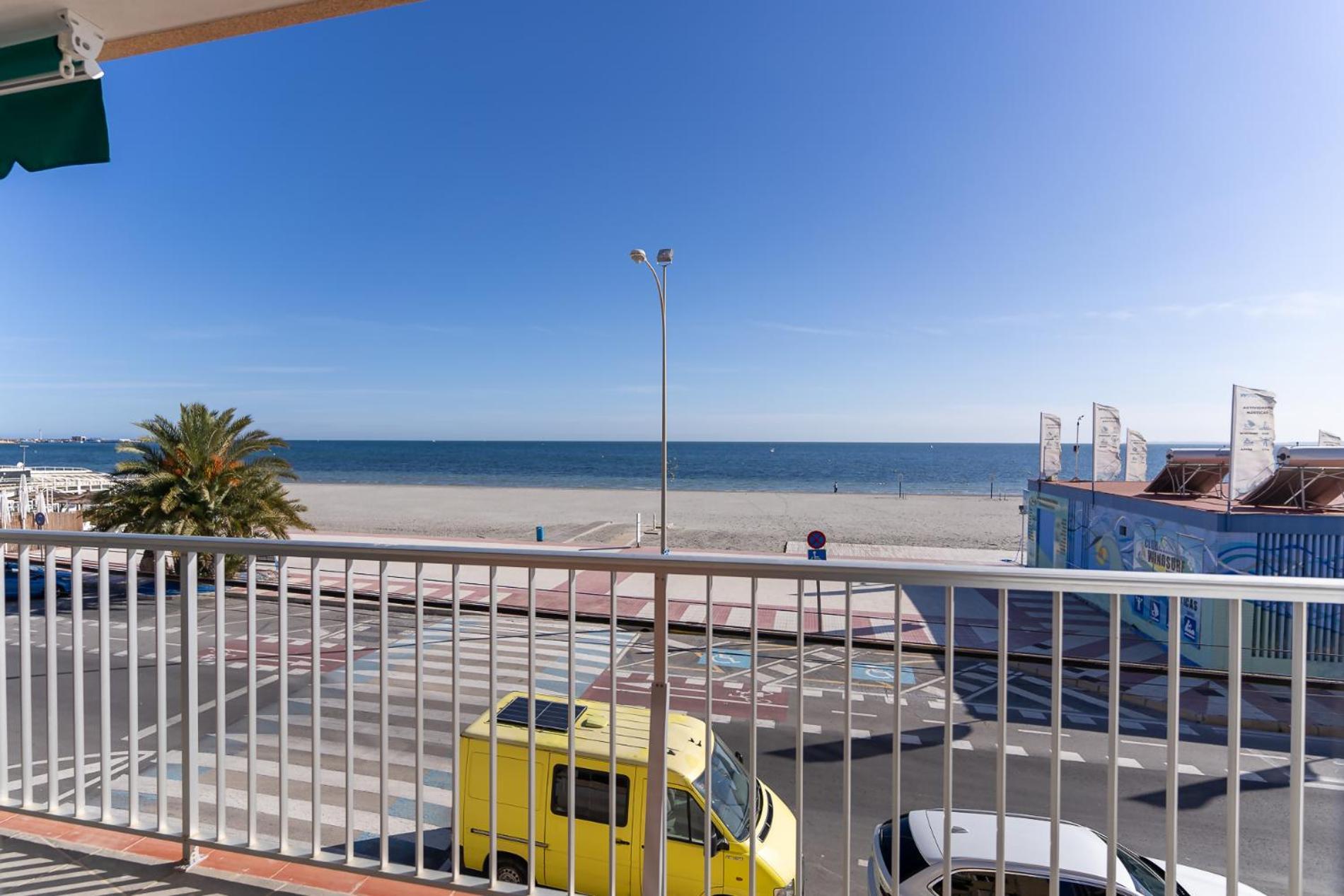 Rentafive Primera Linea Terraza Reformado Santa Pola Exterior foto